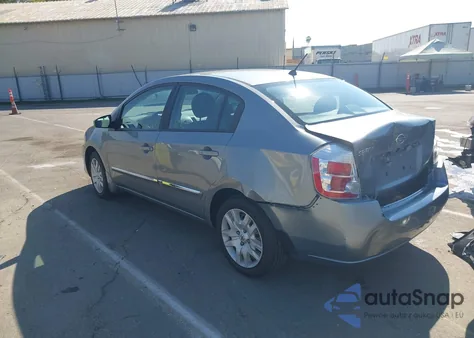 2010 Nissan Sentra 2.0S из США, поврежденный, VIN 3N1AB6AP2AL621034